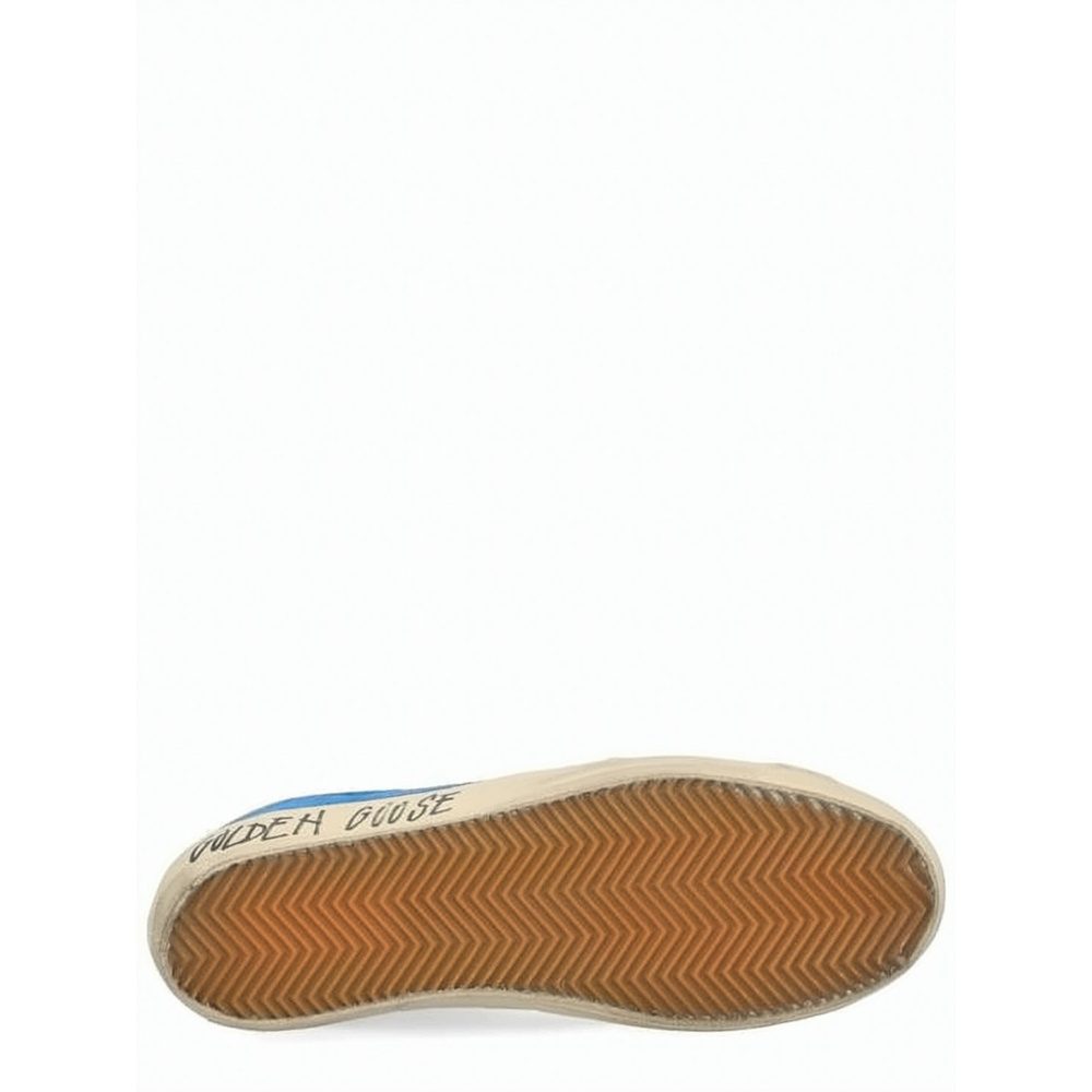 GOLDEN GOOSE Vibrant Blue Suede Sneakers - Picture 6 of 6